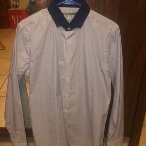Express Mens dress shirt size S